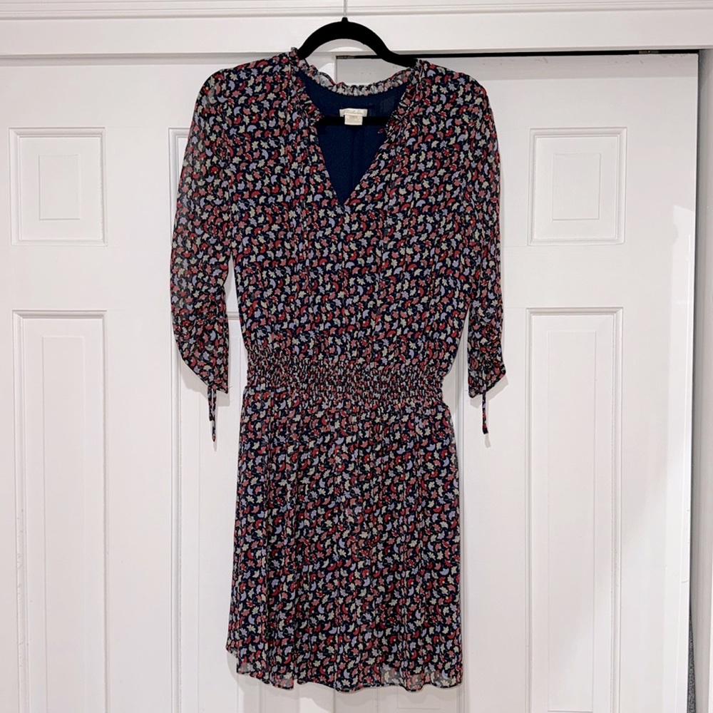 Shoshanna Arandi Silk Floral Blouson Dress View 3
